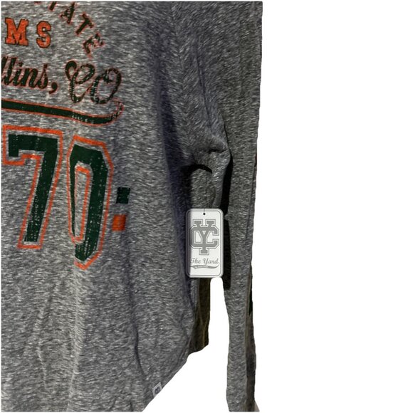 NEW CSU Colorado State Retro Rams Aggies Womens Lounge Set Shirt Pants M NCAA - Picture 6 of 16